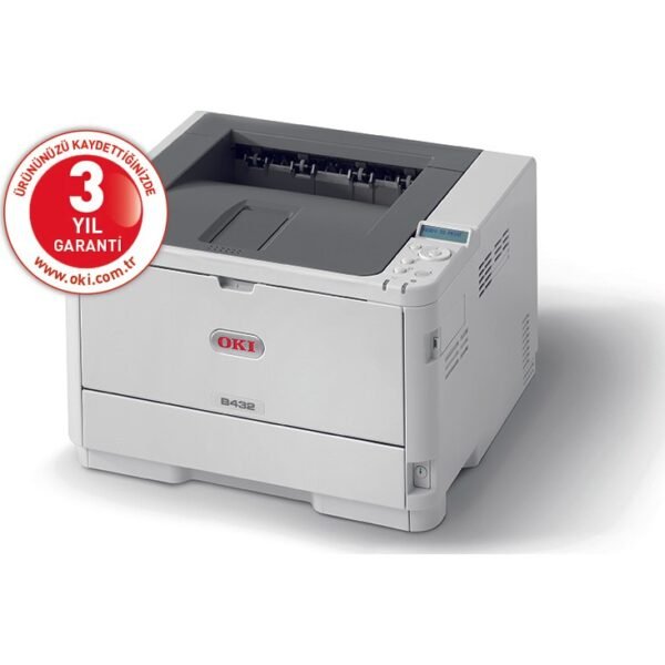 OKI Okı B432Dn Mono Lazer Yazıcı (A4) 45762012 - Görsel 1