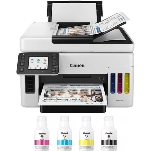 Canon Maxıfy GX6040 Photoink Mürekkepli Tanklı Çok Fonksiyonlu Yazıcı - Görsel 1