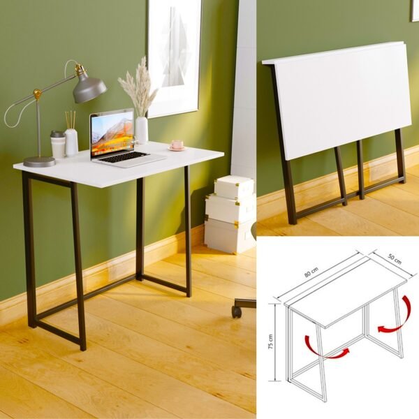 Yüceer Home WorkPro Katlanır Çalışma Masası Bilgisayar Masası Çizim Masası - Görsel 1