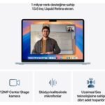 Apple MacBook Air M4 16GB 256GB SSD macOS 13" Taşınabilir Bilgisayar Gök Mavisi MC6T4TU/A - Görsel 5
