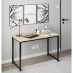 Mebars Çalışma Masası Bilgisayar Masası Ofis Masası  -  120X60 - Meşe - Görsel 2