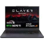 Game Garaj Slayer R9T-5070TI C1 Amd Ryzen 9 9955HX 32GB Ram 1tb SSD RTX5070TI 16" Qhd IPS 300Hz Freedos Gaming Laptop - Görsel 2