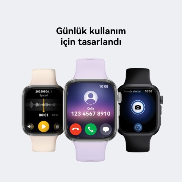 Huawei Watch Fit 4 (Huawei Türkiye Garantili) - Gri - Görsel 12