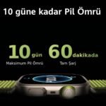 Huawei Watch Fit 4 Pro (Huawei Türkiye Garantili) - Mavi - Görsel 9