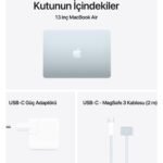 Apple MacBook Air M4 16GB 256GB SSD macOS 13" Taşınabilir Bilgisayar Gök Mavisi MC6T4TU/A - Görsel 11
