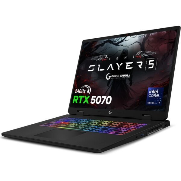 Game Garaj Slayer5 7XL-5070 C2 Intel Ultra 7 255HX 32GB Ram 1tb SSD RTX5070 17" Qhd+ IPS 240Hz Freedos Gaming Laptop - Görsel 4
