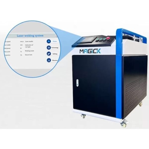 3000W El Tipi Fiber Lazer Kaynak Makinesi (Otomatik Tel Besleyici) - Raycus Ce Daha Verimli, Daha Akıllı, Taşınabilir Kaynak Makinesi - Görsel 1