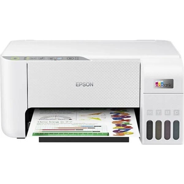 Epson Ecotank  Renkli Tanklı Yazıcı Baskı-Tarama- Kopya - (Usb, Wifi, Wi-Fi Direct) L3256 + Ori̇ji̇nal Epson Mürekkep - Görsel 1