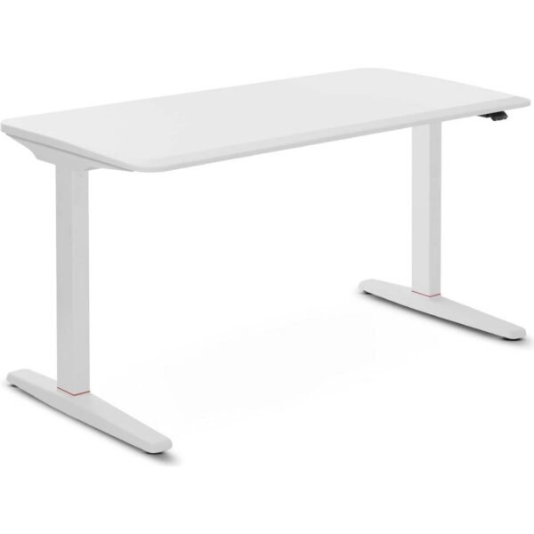 Nurus U-Do Sit&stand Yükseklik Ayarlı Hafızalı Bluetooth Kumandalı Çalışma Masası - Hdf Toz Boya Beyaz - Görsel 1