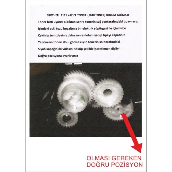 Brother Hl 1211W Dolan Tonerli Laser Yazıcı (1 Sayfa Baskı  0,02 Tl) - Görsel 2